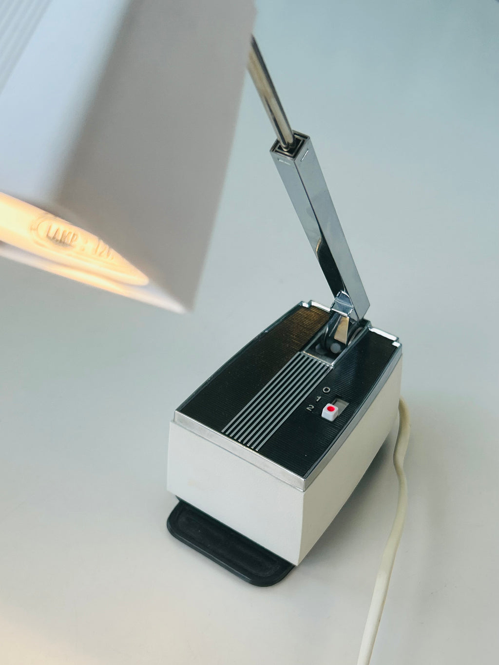 Fagerhults Solo Type 8300 – vintage teleskopisk bord-/væglampe – 1960’erne - billede 3