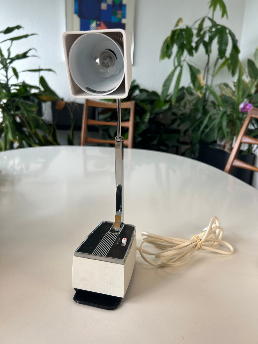 Fagerhults Solo Type 8300 – vintage teleskopisk bord-/væglampe – 1960’erne - billede 4