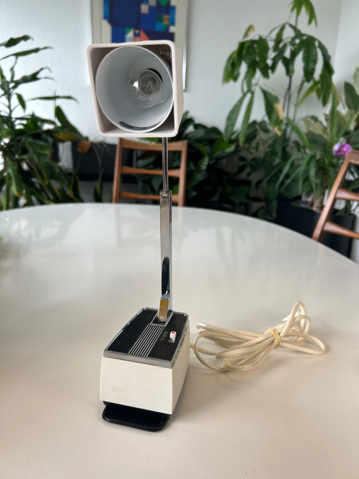 Fagerhults Solo Type 8300 – vintage teleskopisk bord-/væglampe – 1960’erne - billede 4