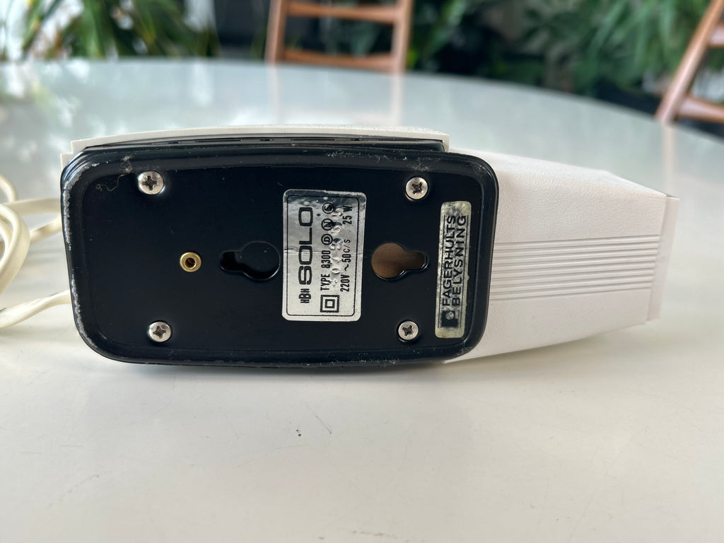 Fagerhults Solo Type 8300 – vintage teleskopisk bord-/væglampe – 1960’erne - billede 9