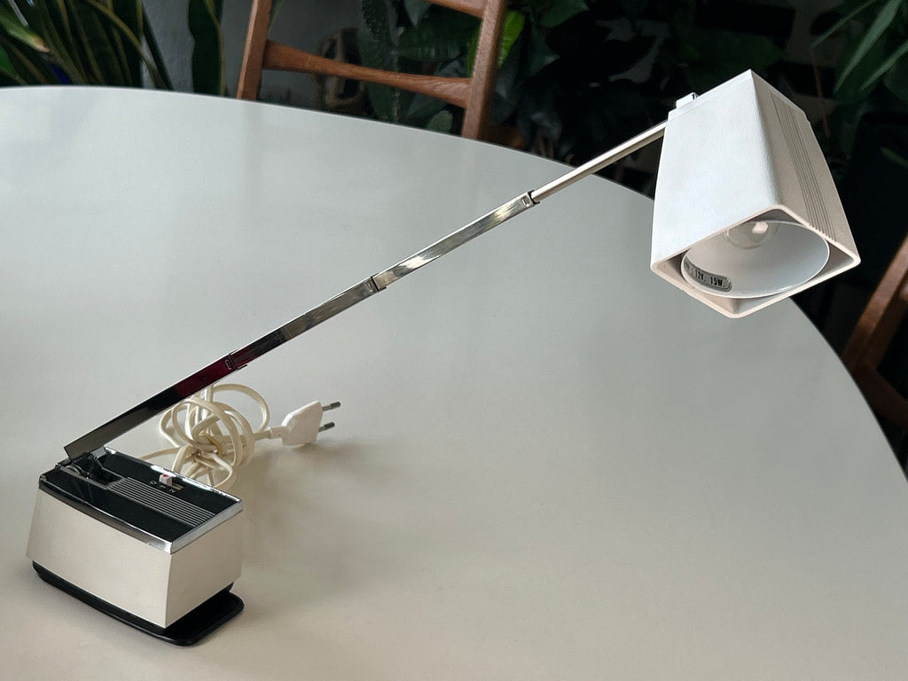 Fagerhults Solo Type 8300 – vintage teleskopisk bord-/væglampe – 1960’erne - billede 12
