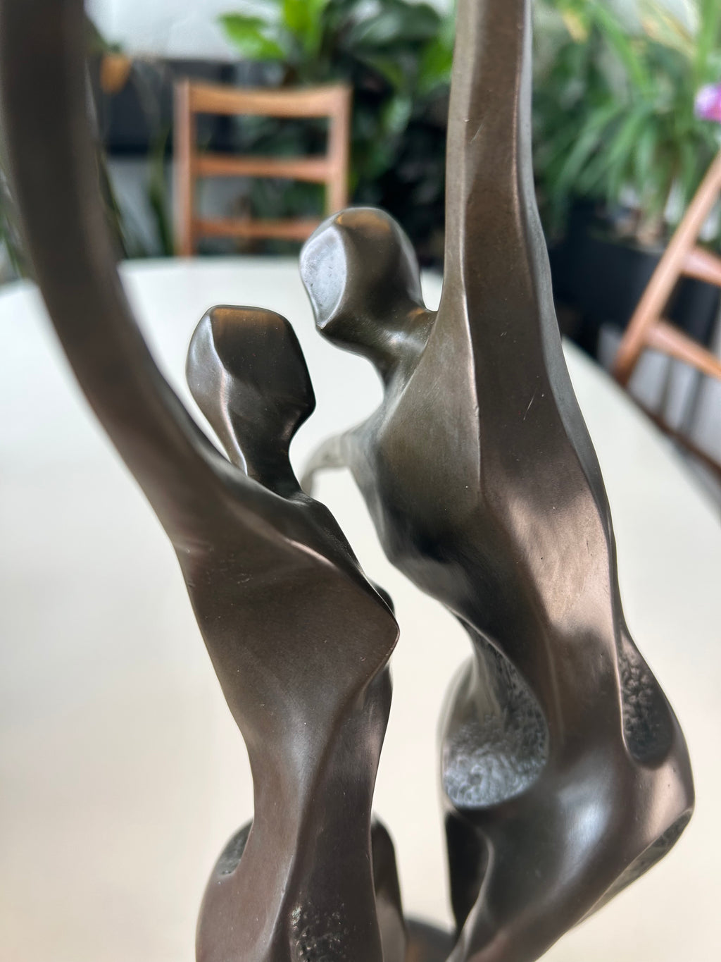 Milo bronzeskulptur af dansende par – A3055 – marmorsokkel – 48 cm - billede 8
