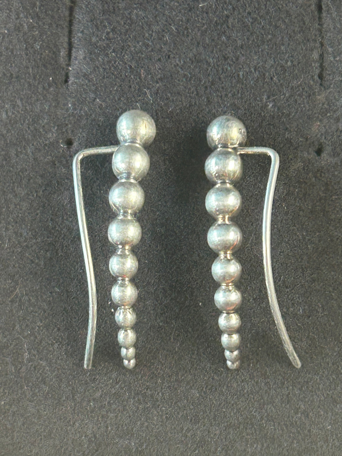 Georg Jensen Moonlight Grapes Ear Cuffs – 925S sterlingsølv – original æske - billede 7