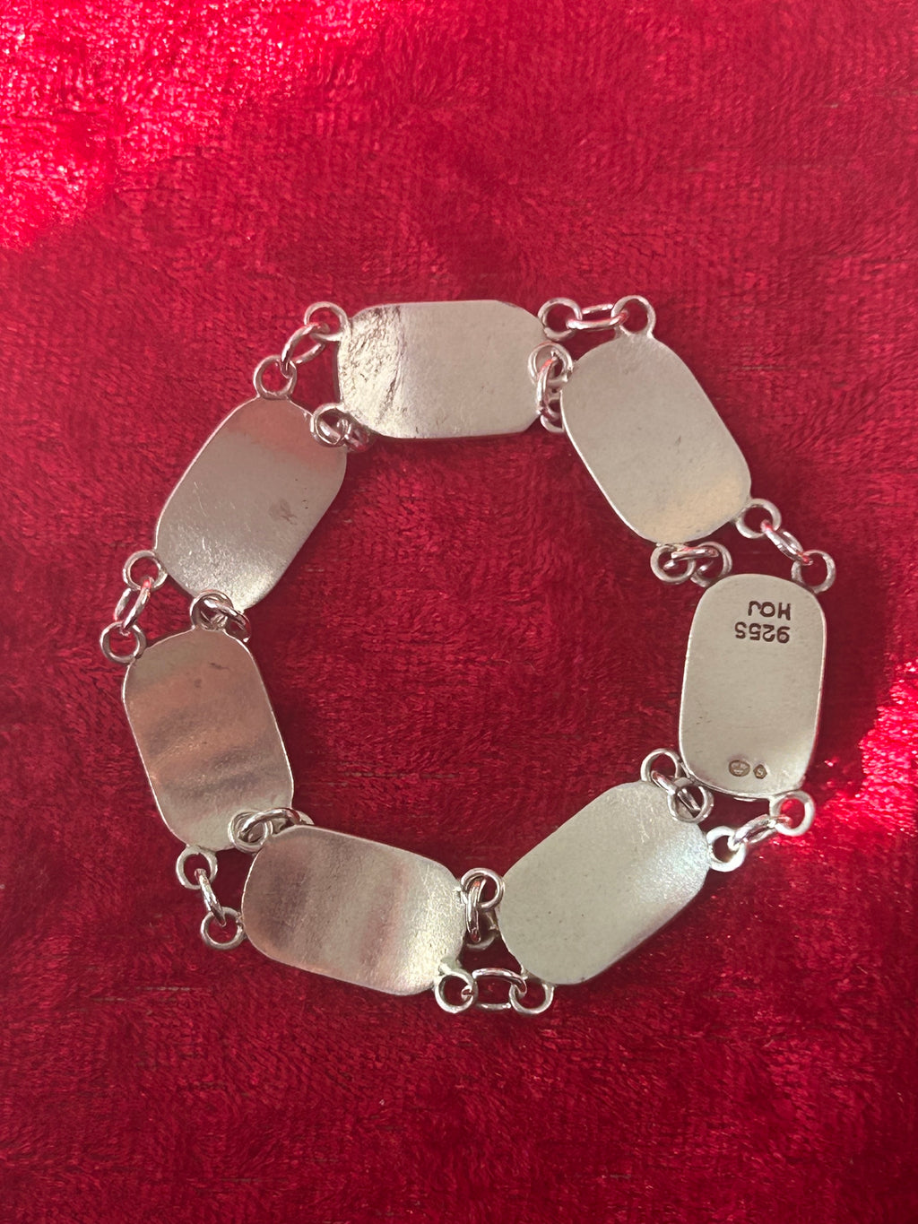 Hermann Ole Jacobsen (HOJ) armbånd – 925S sterlingsølv – vintage dansk design - billede 2