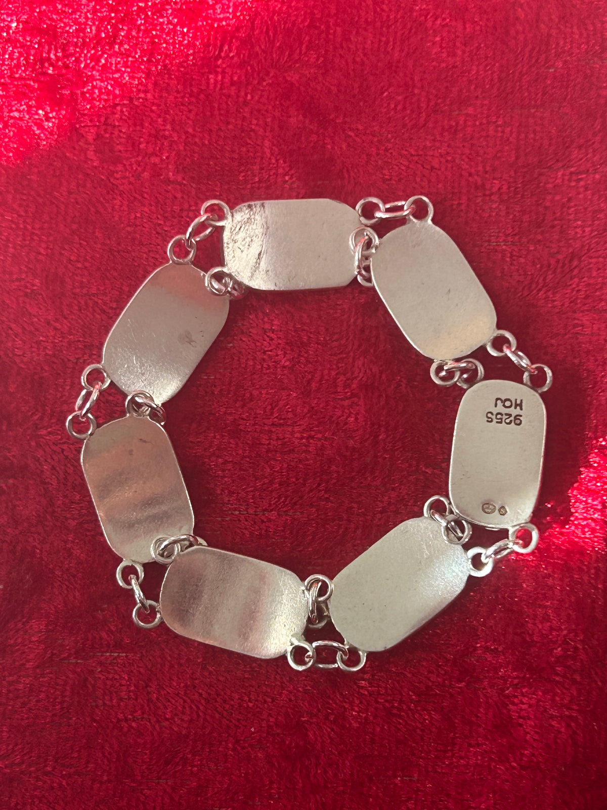 Hermann Ole Jacobsen (HOJ) armbånd – 925S sterlingsølv – vintage dansk design - billede 2