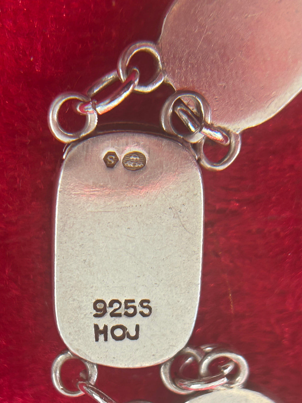 Hermann Ole Jacobsen (HOJ) armbånd – 925S sterlingsølv – vintage dansk design - billede 3