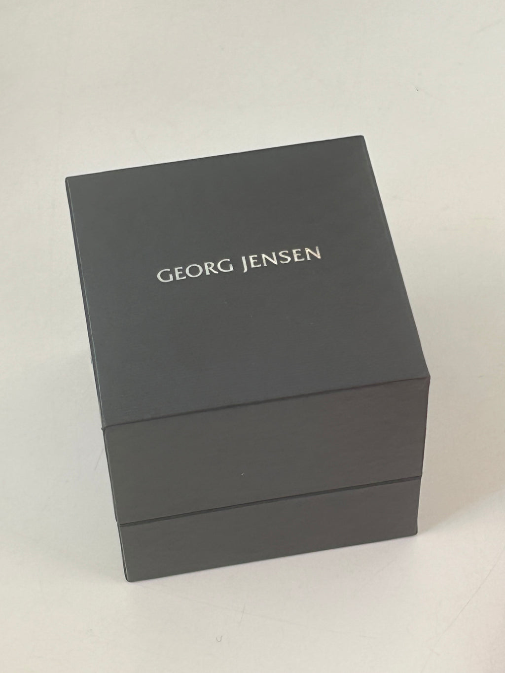 Georg Jensen Daisy ørestikker Ø11 mm – hvid emalje – original æske - billede 9