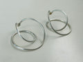 Georg Jensen Infinity store øreringe 452 – sterlingsølv – original æske - billede 1