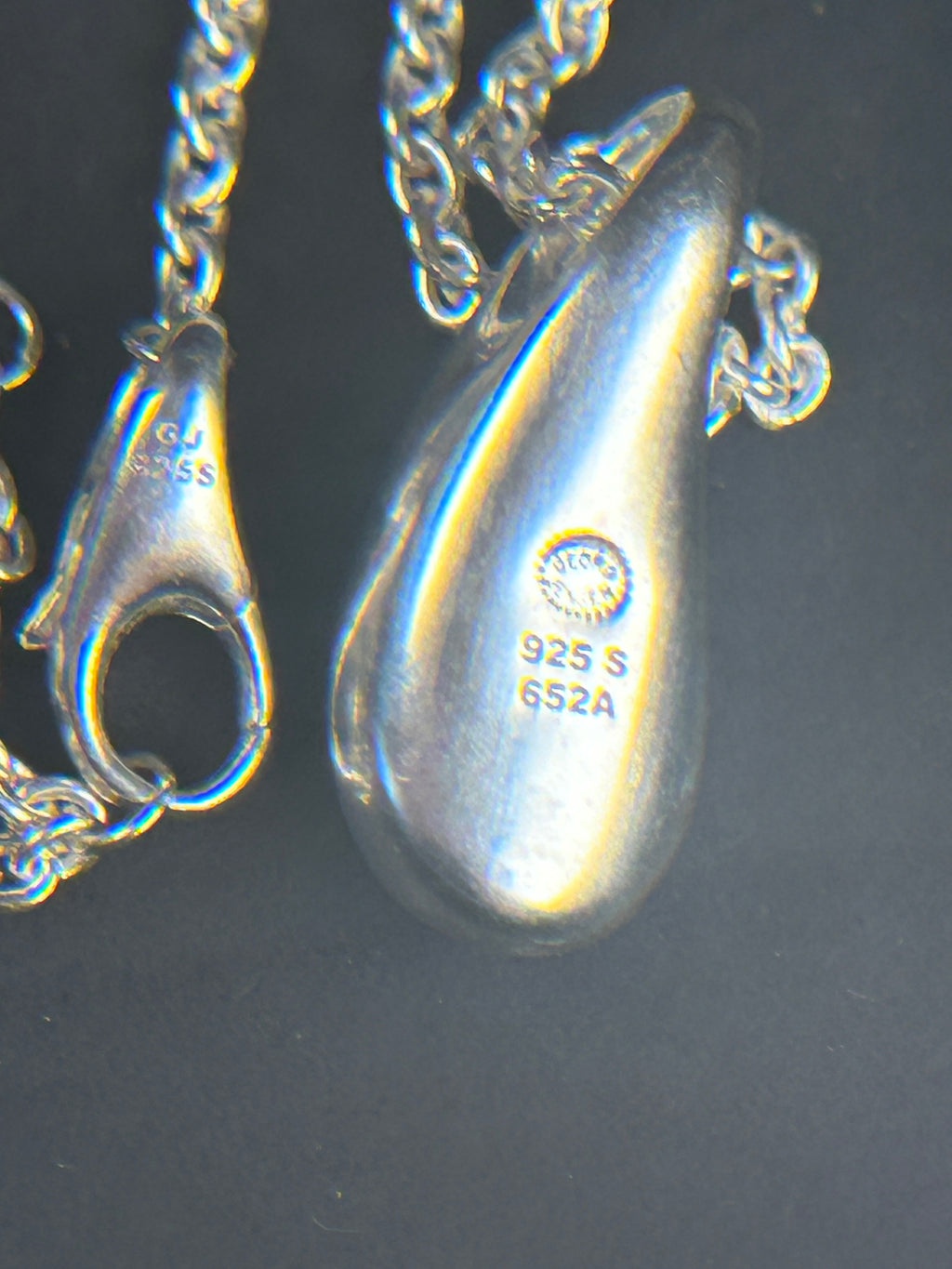 Georg Jensen Reflect 652A halskæde i 925S sølv – original æske - billede 5