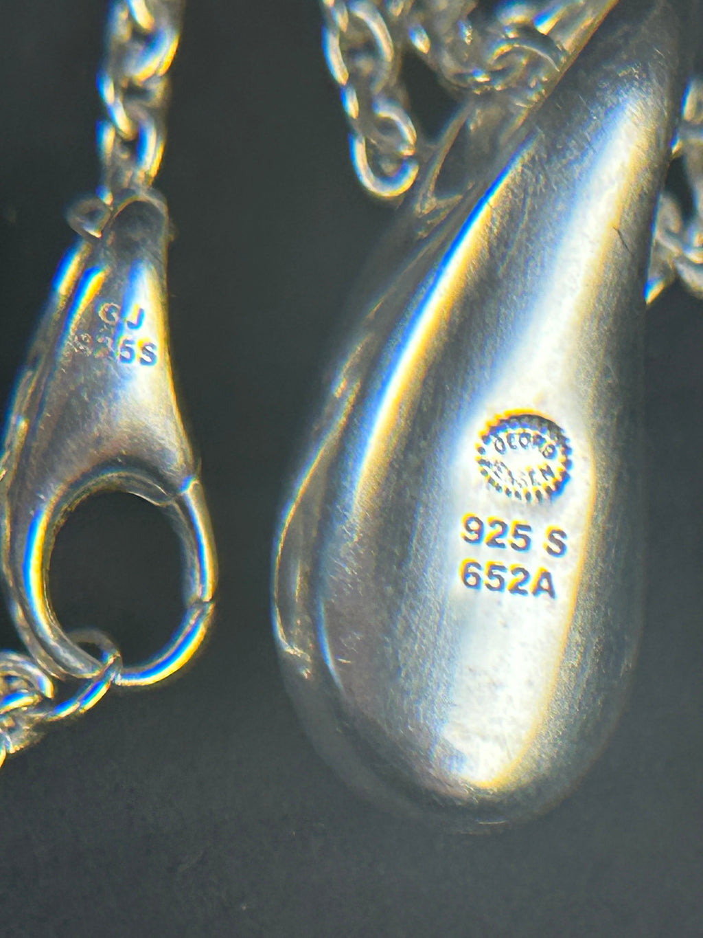 Georg Jensen Reflect 652A halskæde i 925S sølv – original æske - billede 6