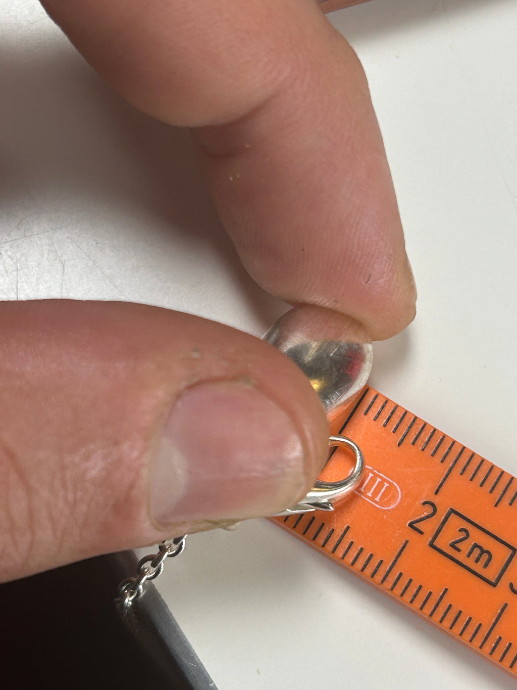 Georg Jensen Reflect 652A halskæde i 925S sølv – original æske - billede 12