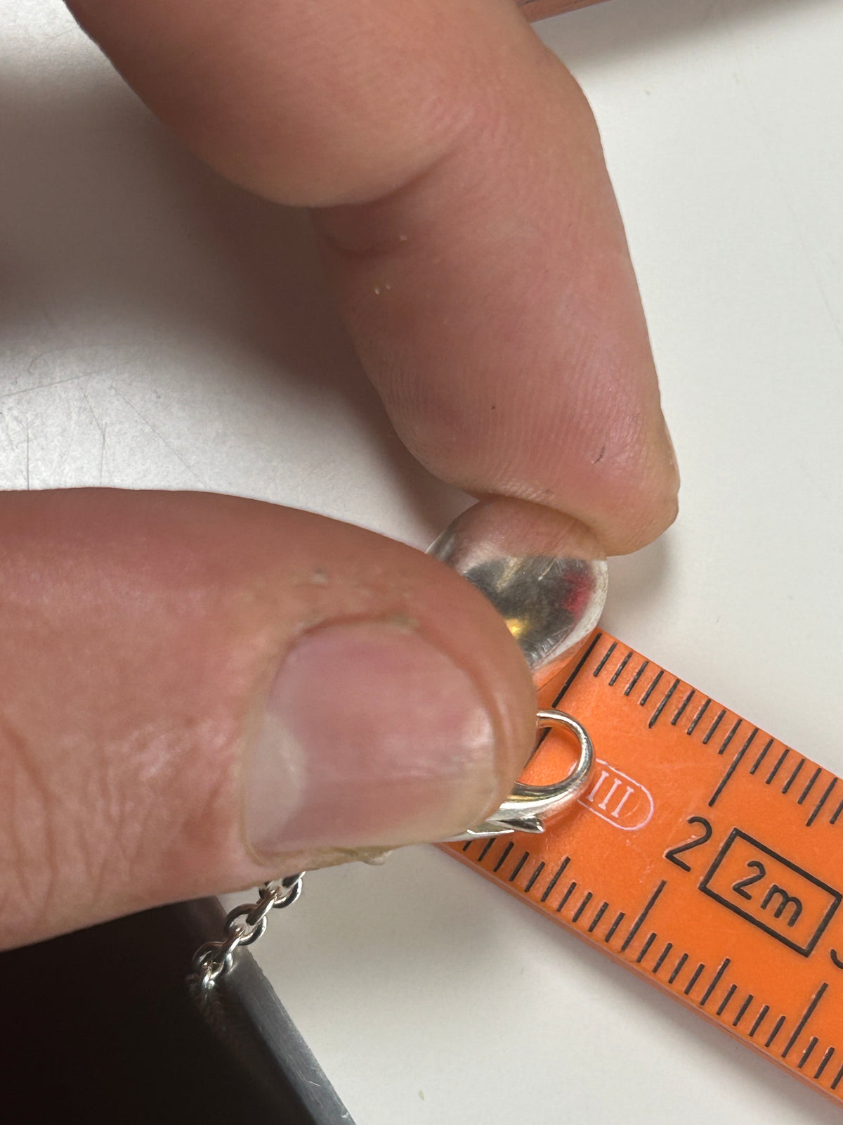 Georg Jensen Reflect 652A halskæde i 925S sølv – original æske - billede 12