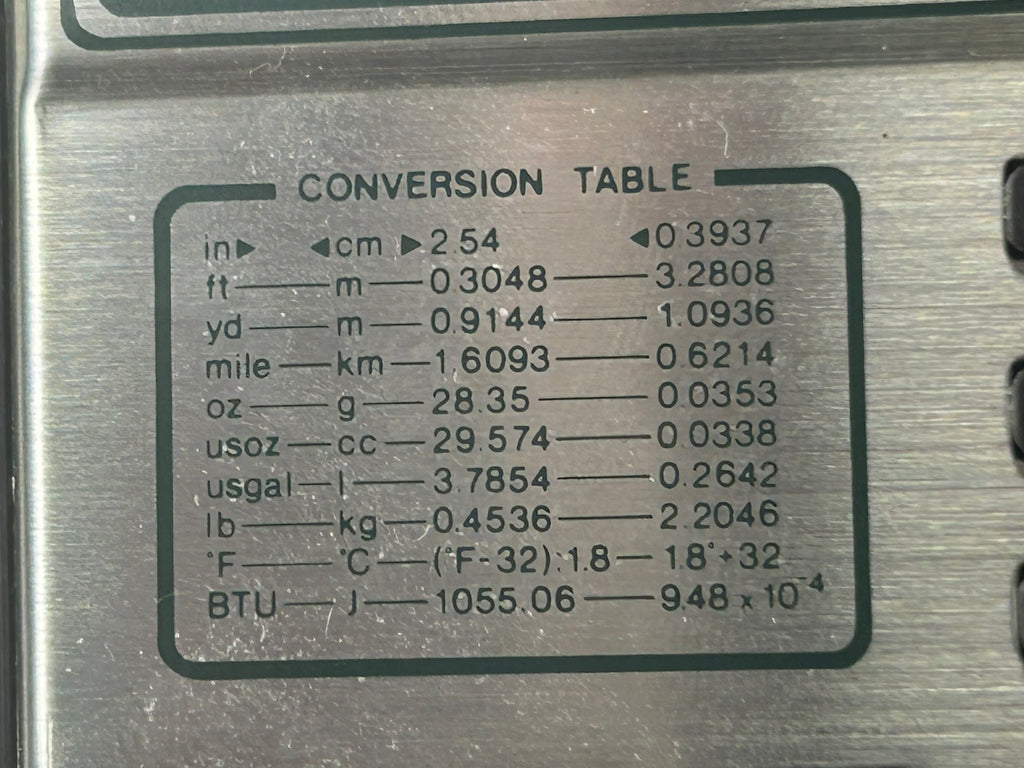 Accona Mini Card EC-821A vintage lommeregner