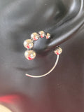 Georg Jensen Moonlight Grapes creoler / hoops Ø20 mm – 925S sterlingsølv – #551L – original æske - billede 1