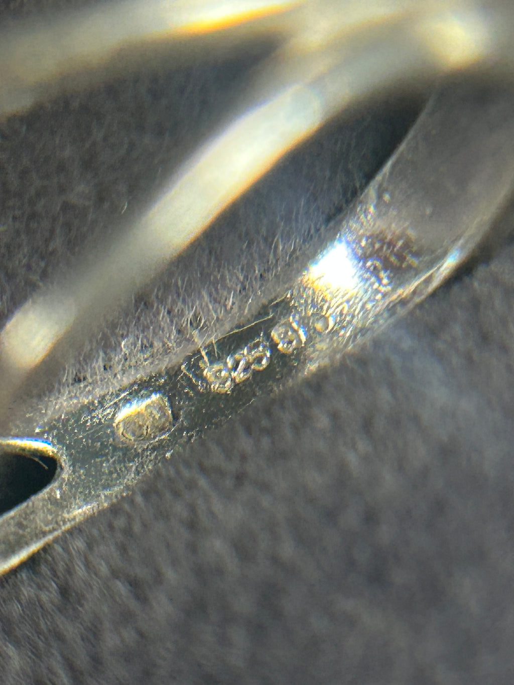 Georg Jensen Daisy/Marguerit ring Ø11 mm – sort emalje – 925S – rød æske - billede 7