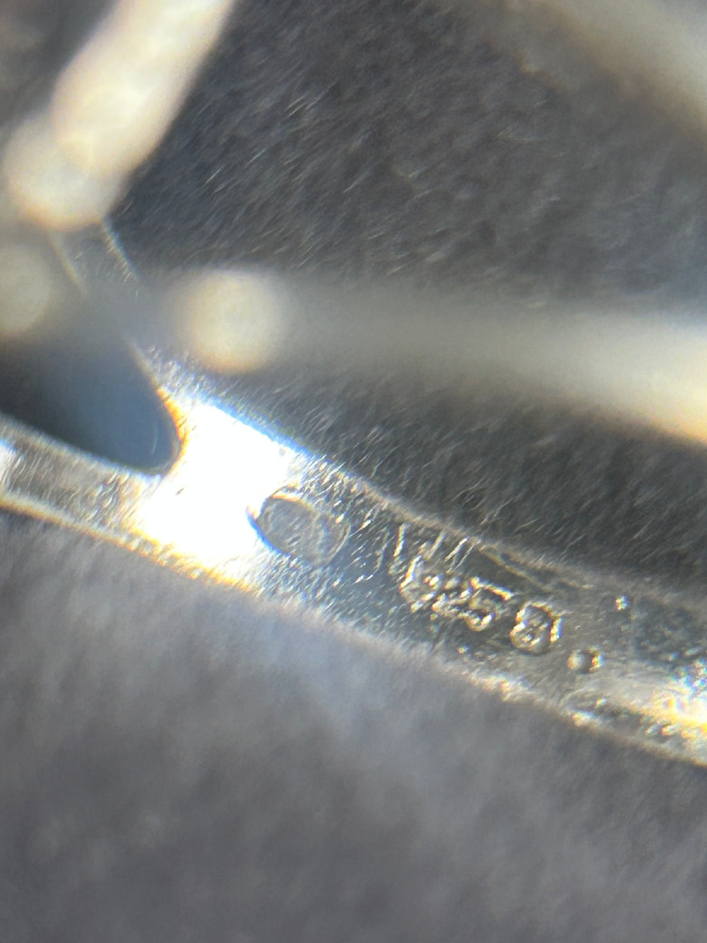 Georg Jensen Daisy/Marguerit ring Ø11 mm – sort emalje – 925S – rød æske - billede 8