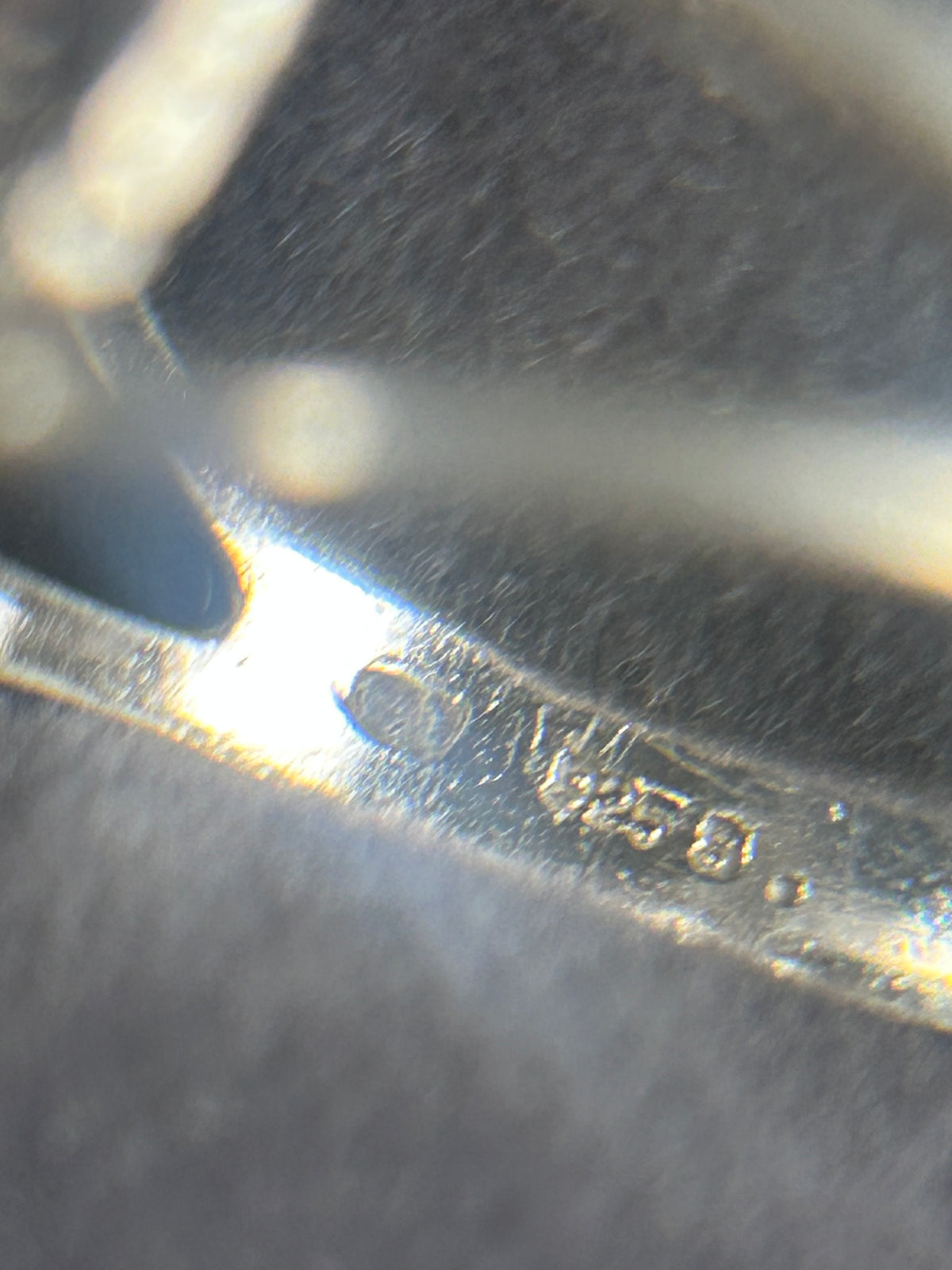 Georg Jensen Daisy/Marguerit ring Ø11 mm – sort emalje – 925S – rød æske - billede 8
