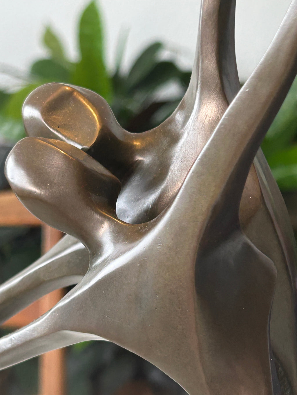 Milo bronzeskulptur – dansende par på marmorsokkel – 49 cm