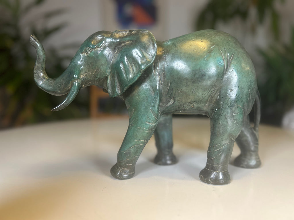 APG Art People Gallery bronzeskulptur – elefant – 34 cm – 5,84 kg