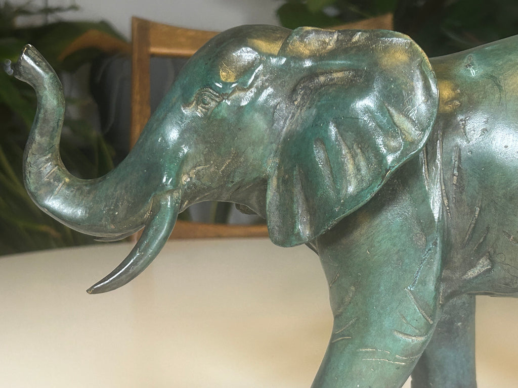 APG Art People Gallery bronzeskulptur – elefant – 34 cm – 5,84 kg