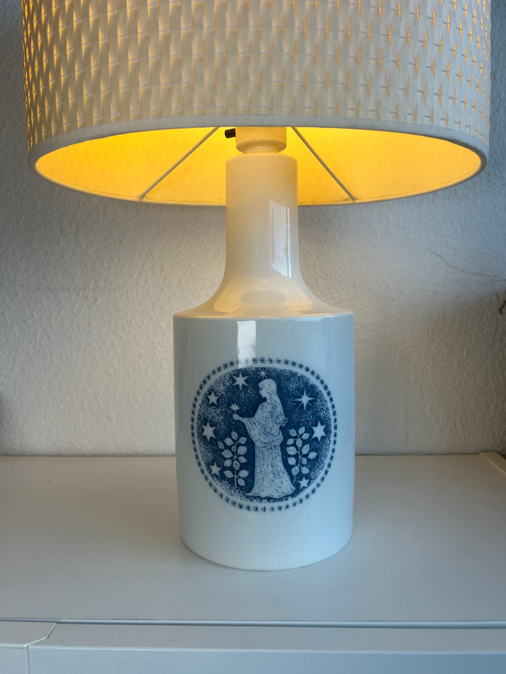 Royal Copenhagen Jomfruen bordlampe for FDB & Mørlup – 48 cm - billede 1