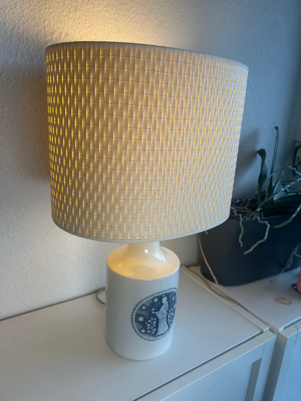 Royal Copenhagen Jomfruen bordlampe for FDB & Mørlup – 48 cm - billede 4