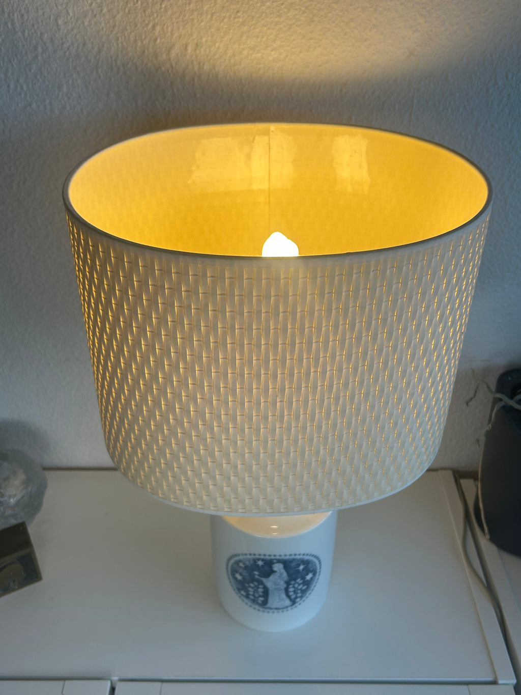 Royal Copenhagen Jomfruen bordlampe for FDB & Mørlup – 48 cm - billede 5