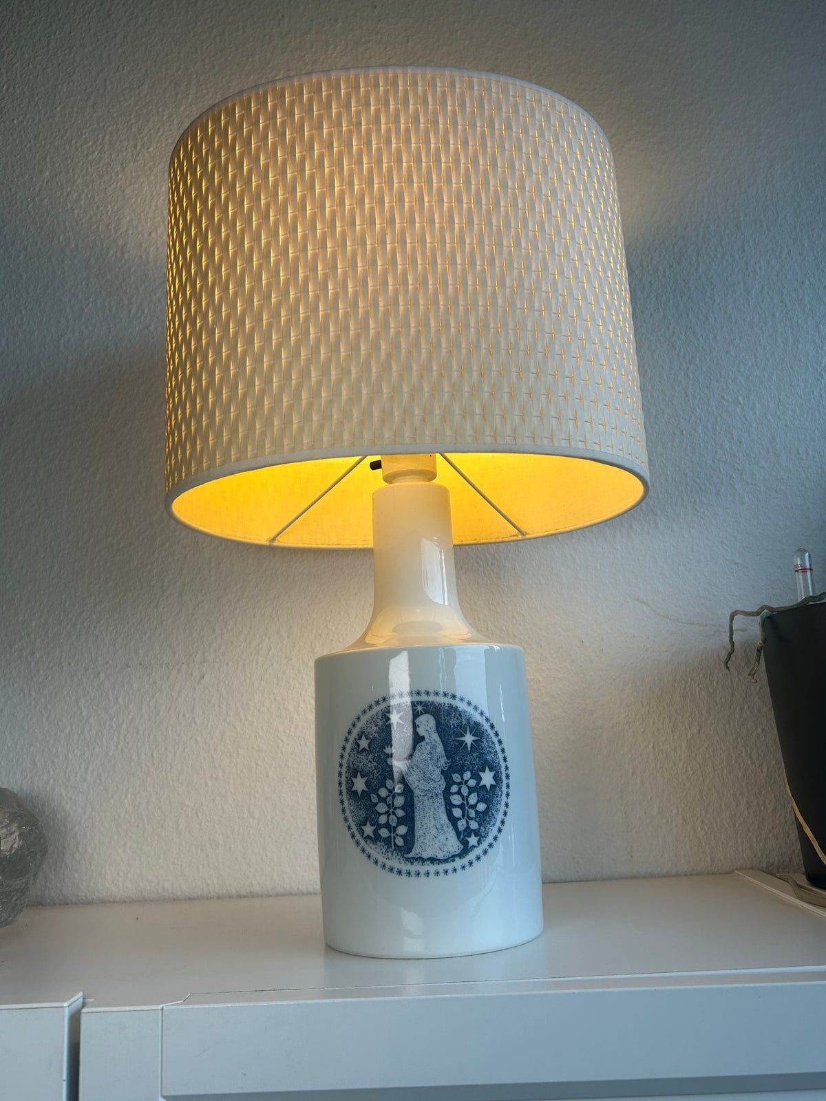 Royal Copenhagen Jomfruen bordlampe for FDB & Mørlup – 48 cm - billede 6