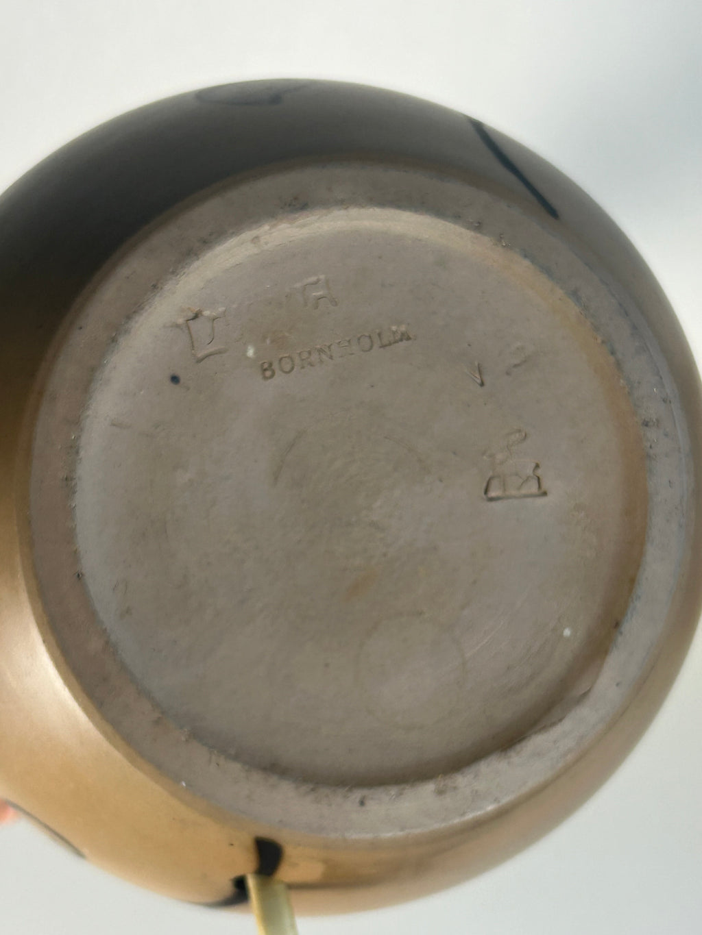 L. Hjorth terracotta bordlampe med LE KLINT 1/23 skærm og stativ – 50 cm - billede 4
