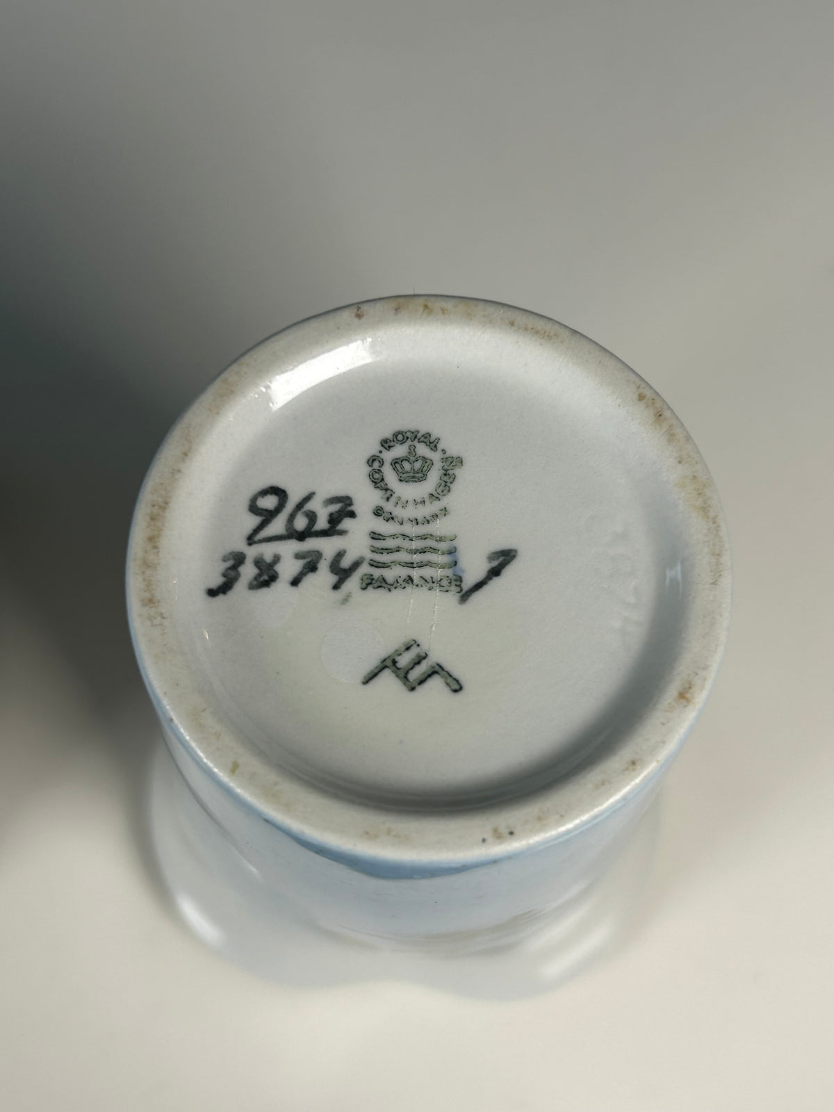 Royal Copenhagen Celeste – 3 vaser og 3 lysestager – Ellen Malmer - billede 14