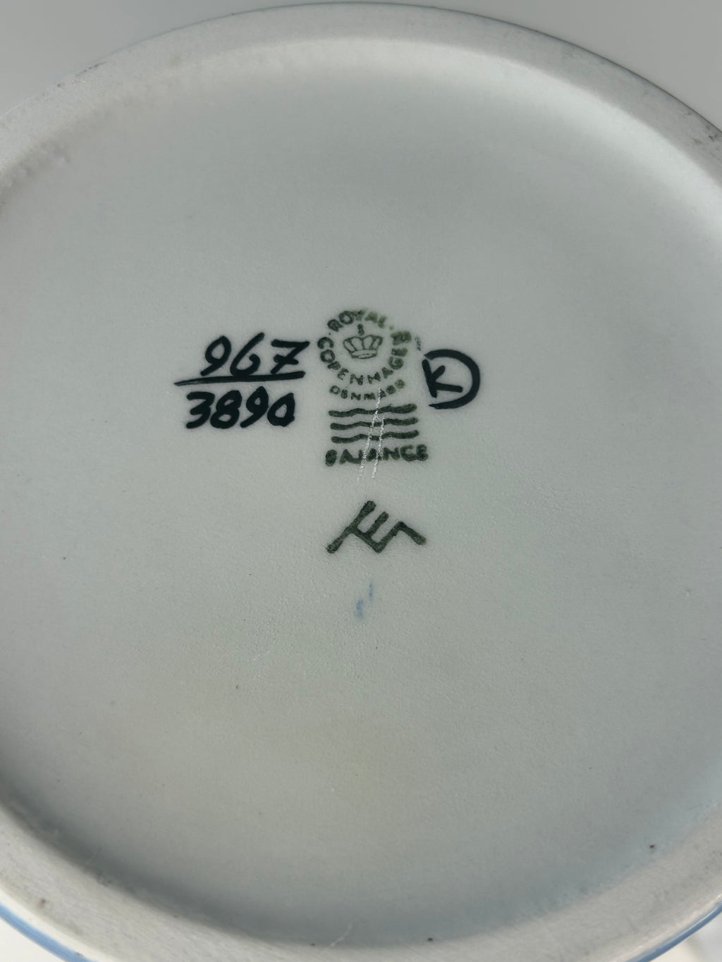 Royal Copenhagen Celeste – 3 vaser og 3 lysestager – Ellen Malmer - billede 16
