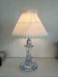 Holmegaard Claridge glasbordlampe med LE KLINT 1/17 skærm – 45 cm - billede 1