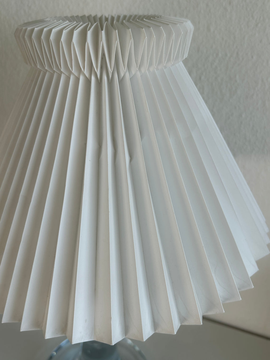 Holmegaard Claridge glasbordlampe med LE KLINT 1/17 skærm – 45 cm - billede 11