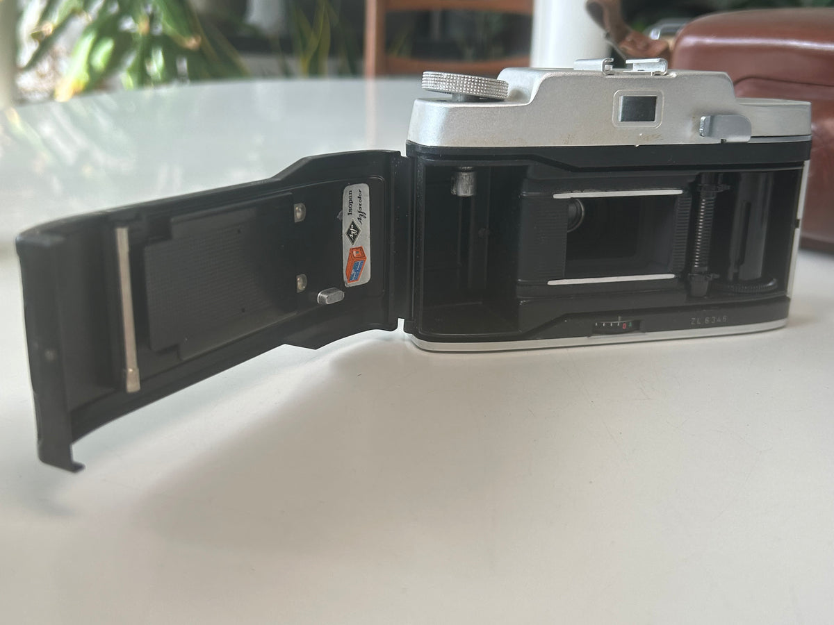 Agfa Silette Vario 35 mm analogkamera – Agnar 45 mm f/3,5 – taske - billede 6