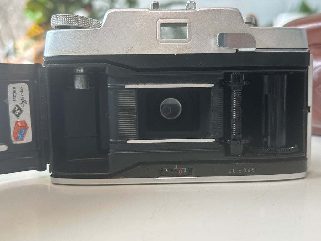 Agfa Silette Vario 35 mm analogkamera – Agnar 45 mm f/3,5 – taske - billede 7