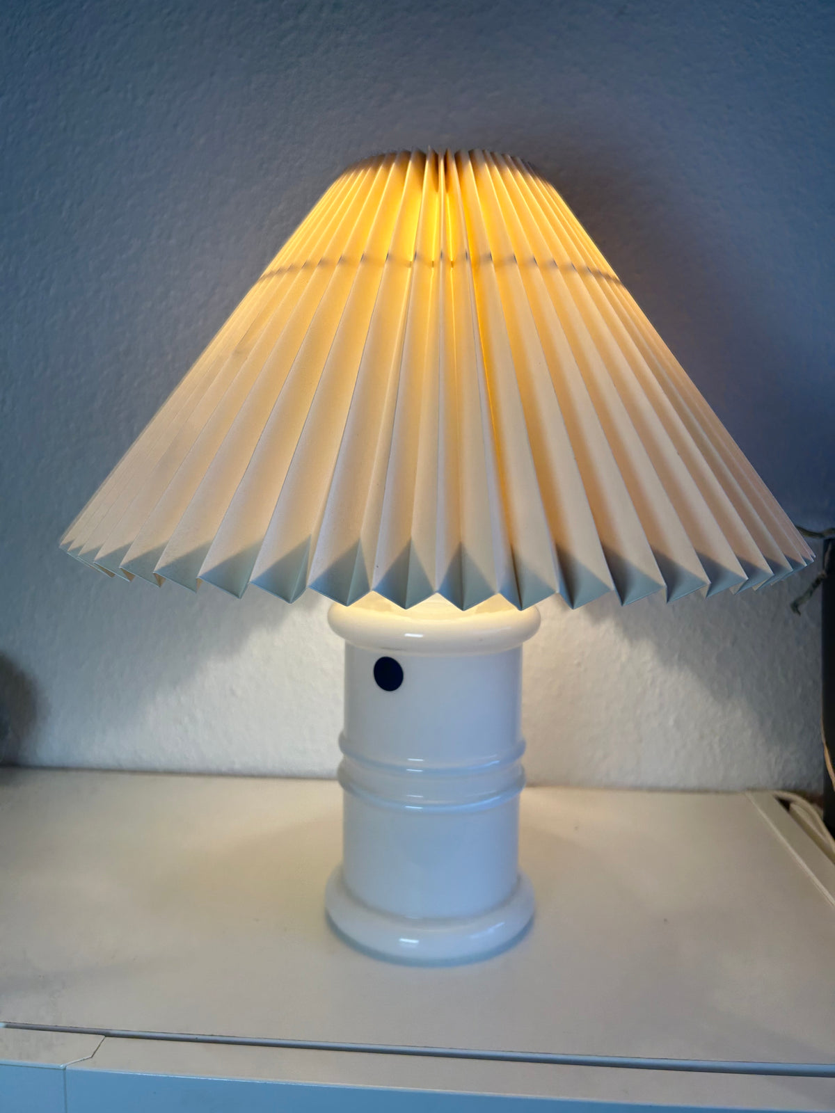 Royal Copenhagen / Holmegaard Apoteker bordlampe af Sidse Werner, 1985 – LE KLINT 1/21 – 36 cm - billede 1