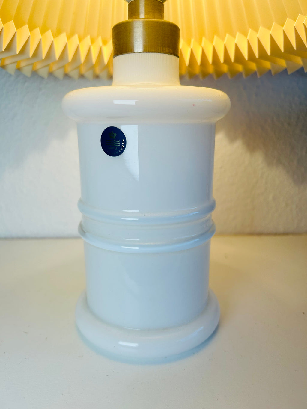 Royal Copenhagen / Holmegaard Apoteker bordlampe af Sidse Werner, 1985 – LE KLINT 1/21 – 36 cm - billede 2