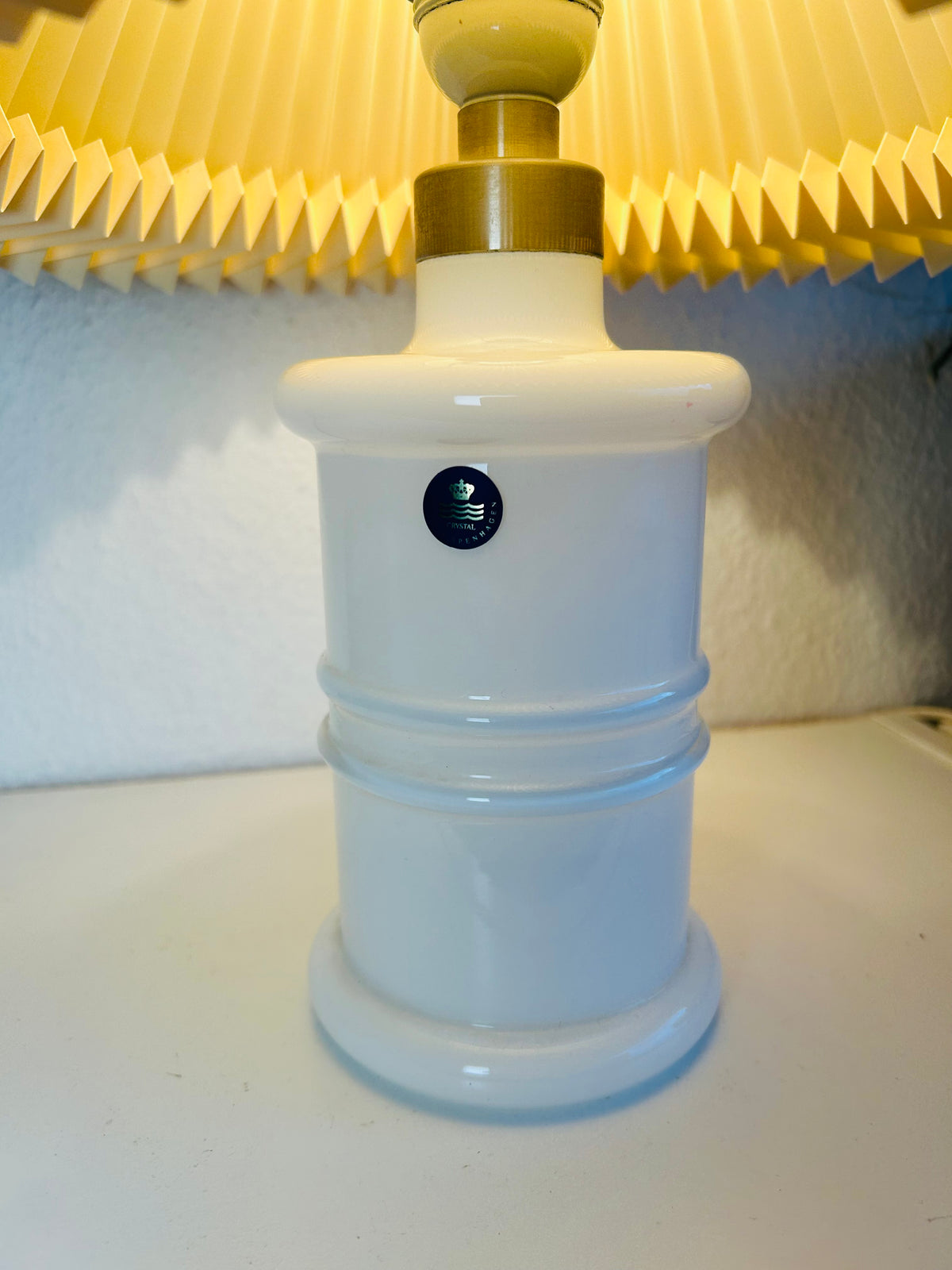 Royal Copenhagen / Holmegaard Apoteker bordlampe af Sidse Werner, 1985 – LE KLINT 1/21 – 36 cm - billede 3