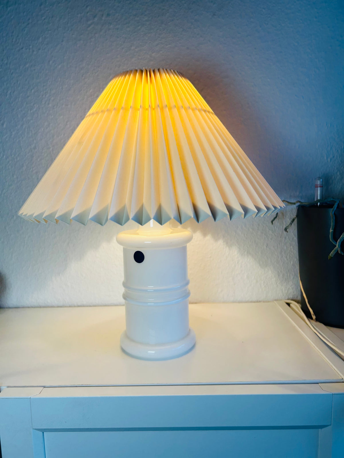 Royal Copenhagen / Holmegaard Apoteker bordlampe af Sidse Werner, 1985 – LE KLINT 1/21 – 36 cm - billede 4