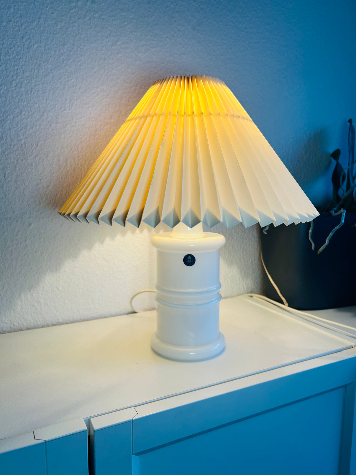 Royal Copenhagen / Holmegaard Apoteker bordlampe af Sidse Werner, 1985 – LE KLINT 1/21 – 36 cm - billede 6