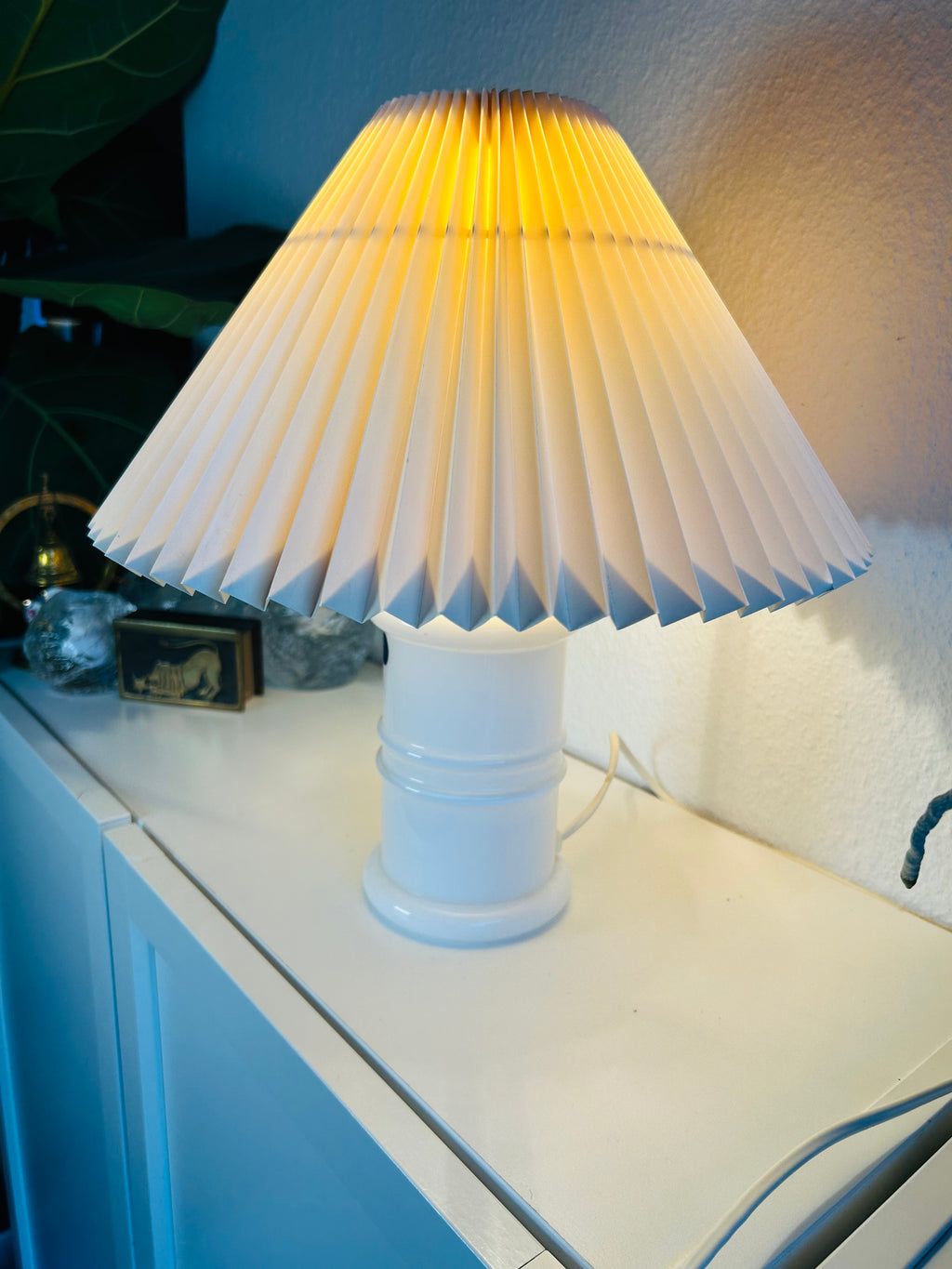 Royal Copenhagen / Holmegaard Apoteker bordlampe af Sidse Werner, 1985 – LE KLINT 1/21 – 36 cm - billede 8