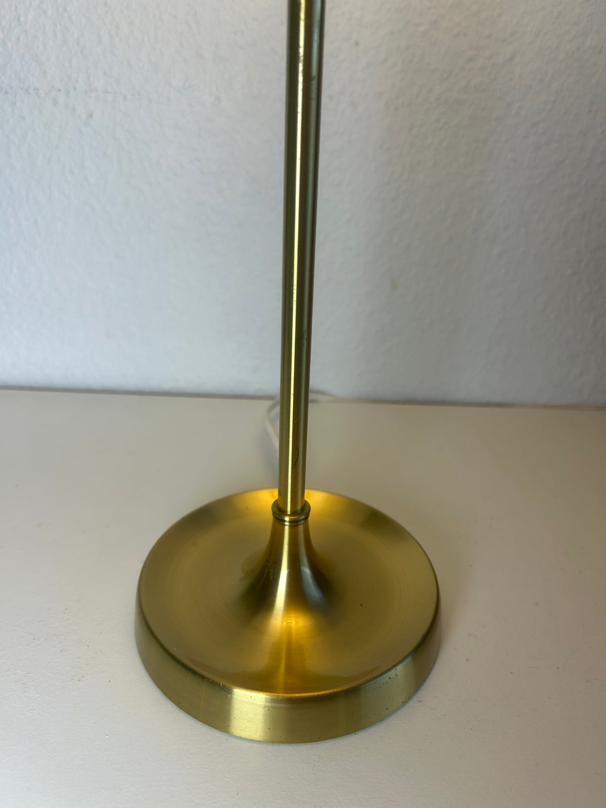 LE KLINT 307 bordlampe i messing med LE KLINT 6/21 skærm – 58 cm - billede 2