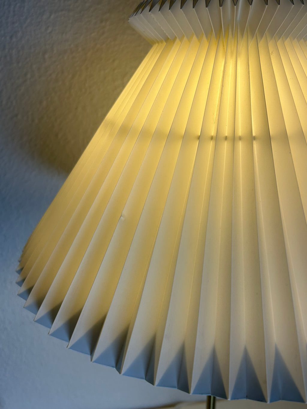 LE KLINT 307 bordlampe i messing med LE KLINT 6/21 skærm – 58 cm - billede 7