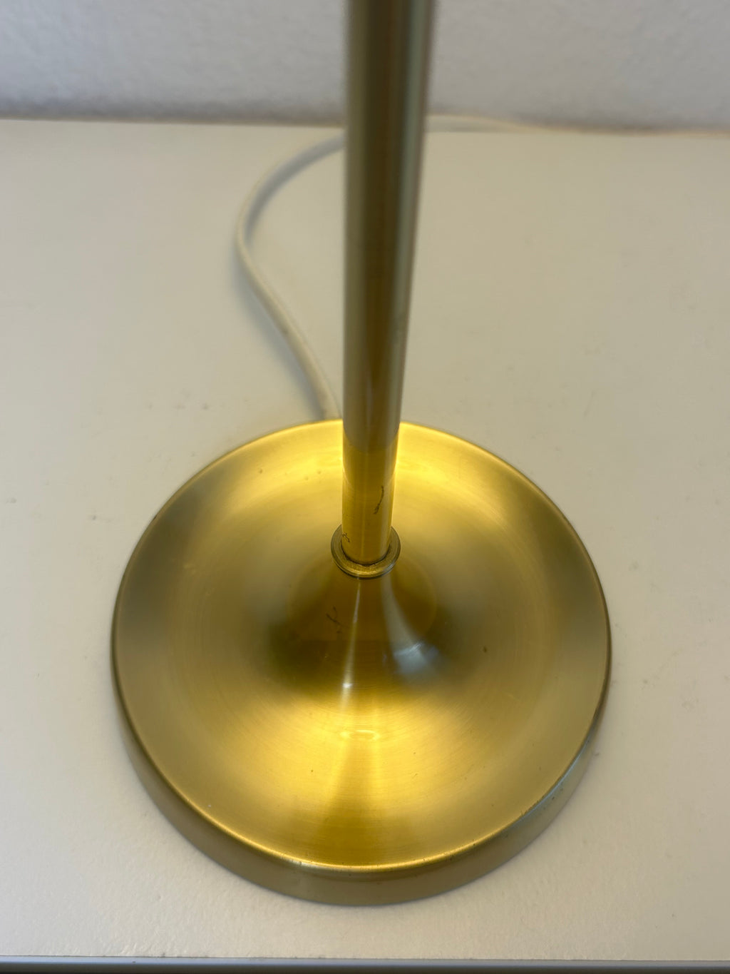 LE KLINT 307 bordlampe i messing med LE KLINT 6/21 skærm – 58 cm - billede 11