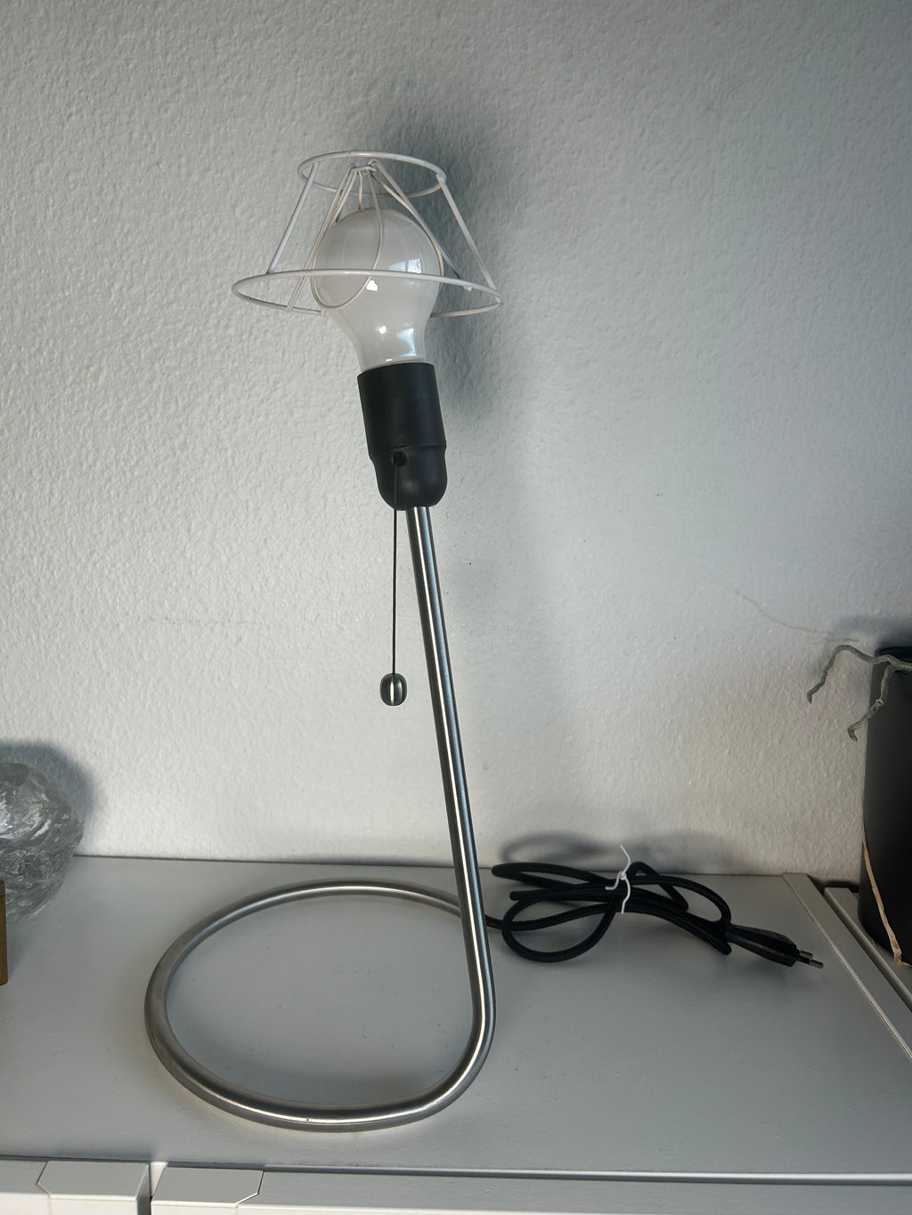Piet Hein bordlampe i stål med LE KLINT 2/21 skærm – 46 cm - billede 11