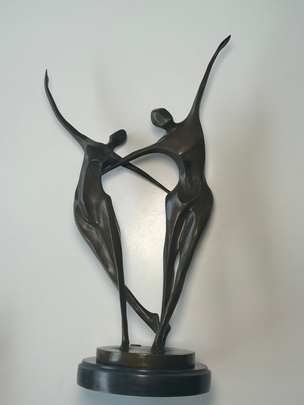 Milo A3055 bronzeskulptur af dansende par – 48 cm - billede 1