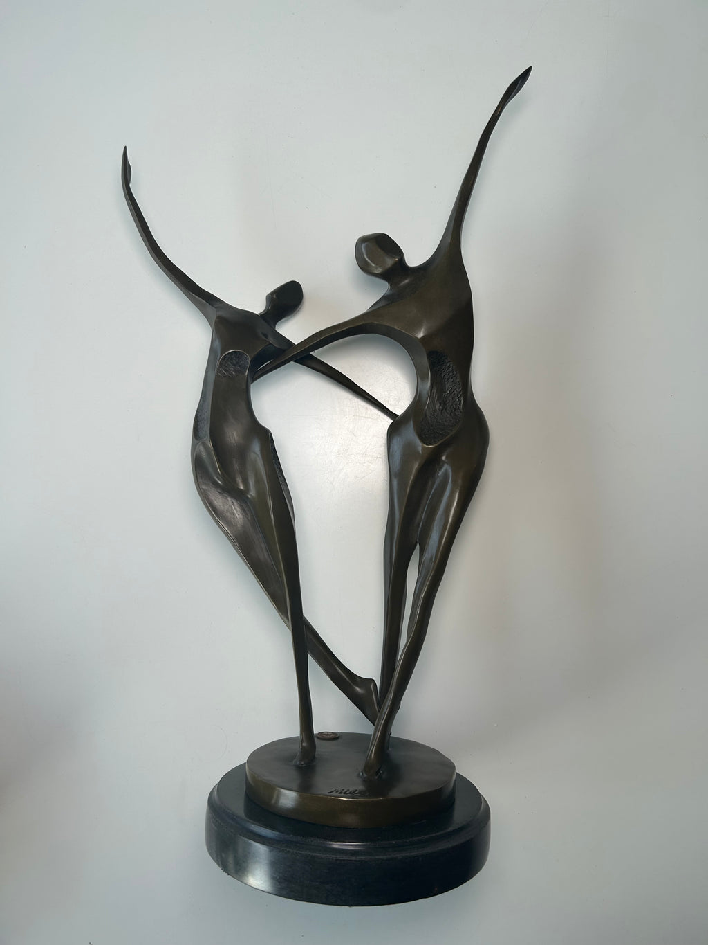 Milo A3055 bronzeskulptur af dansende par – 48 cm - billede 19