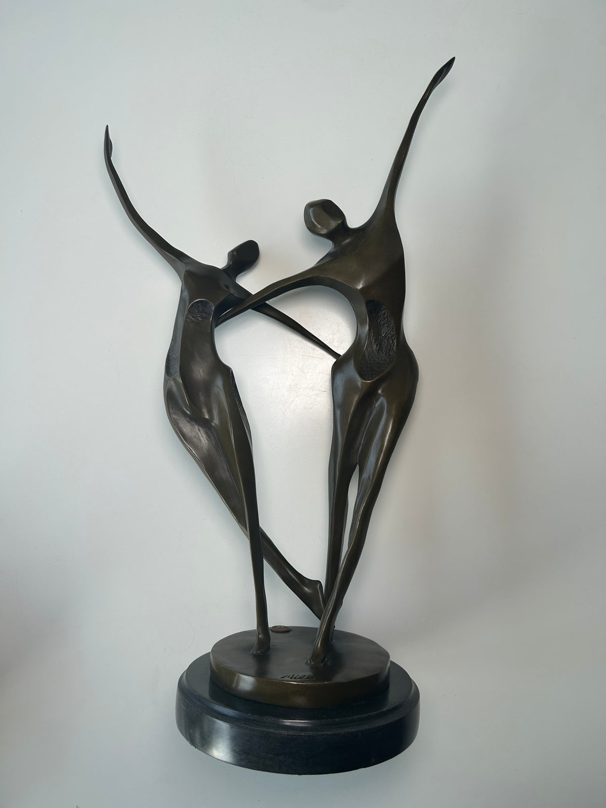 Milo A3055 bronzeskulptur af dansende par – 48 cm - billede 19