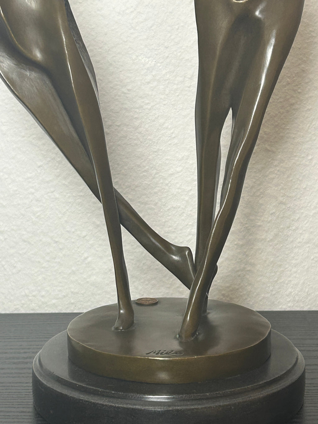Milo A3055 bronzeskulptur af dansende par – 48 cm - billede 27