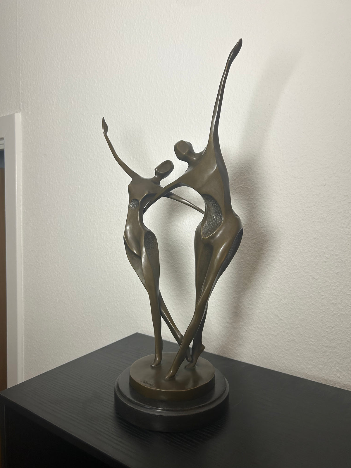 Milo A3055 bronzeskulptur af dansende par – 48 cm - billede 29
